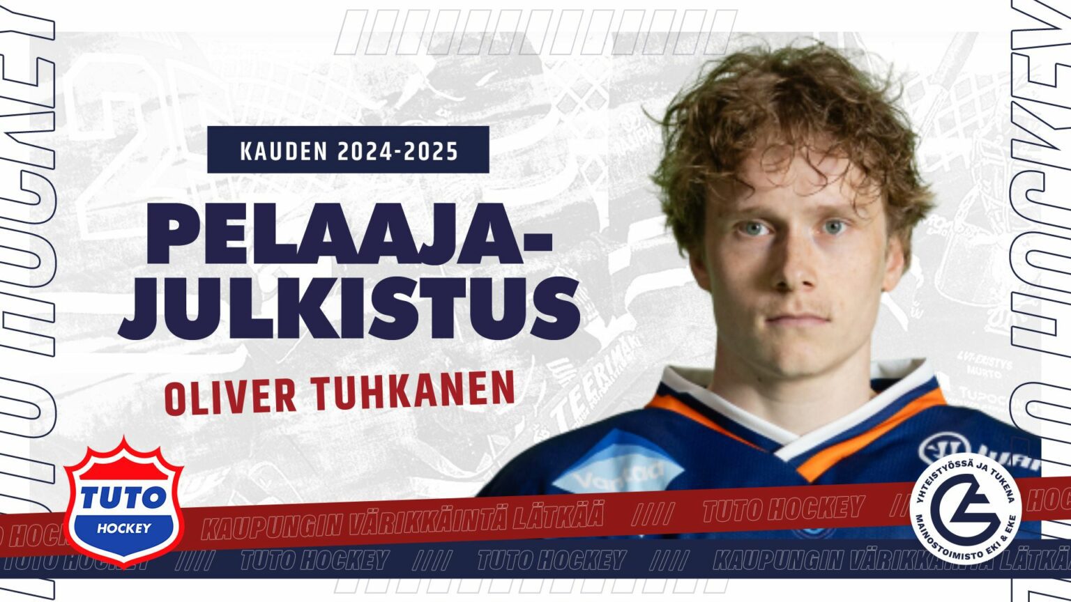 Pelaajajulkistuksia Kaudelle 24-25 - TUTO Hockey